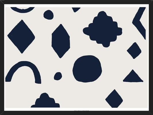 Cuadro BLUE SHAPES