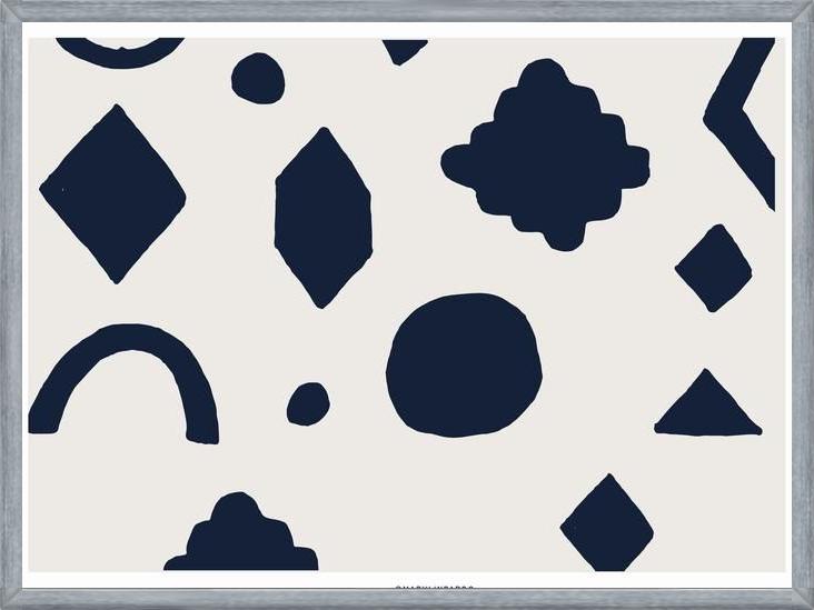 Cuadro BLUE SHAPES