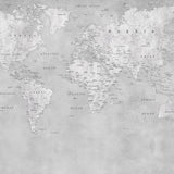 Papel Mural Mapa B&N