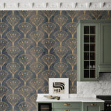 Papel Mural Art deco gold 2