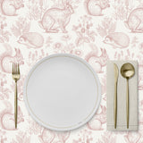 Mantel de Hule Dulce Bosque Rosado