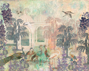 Papel Mural jardín de aves