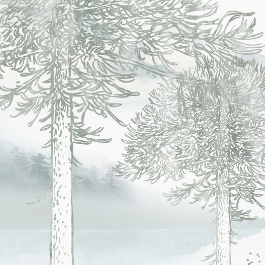 Papel Mural Araucarias