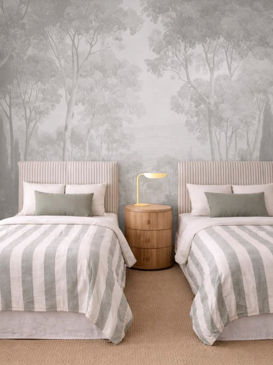 Papel Mural Dosel I Gris