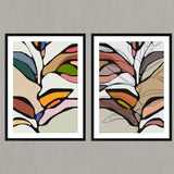 Set de Cuadros Autumnal Tree
