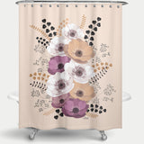 Cortina de Baño Anemonas Bouquet