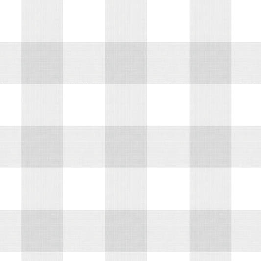 Papel Mural Tartan Gris
