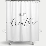 Cortina de Baño Just breathe
