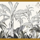 Cuadro Gruyas en jardín de bananos