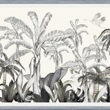 Cuadro Gruyas en jardín de bananos