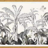 Cuadro Gruyas en jardín de bananos