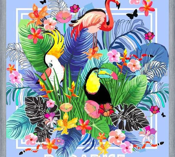 Cuadro Tropical Paradise