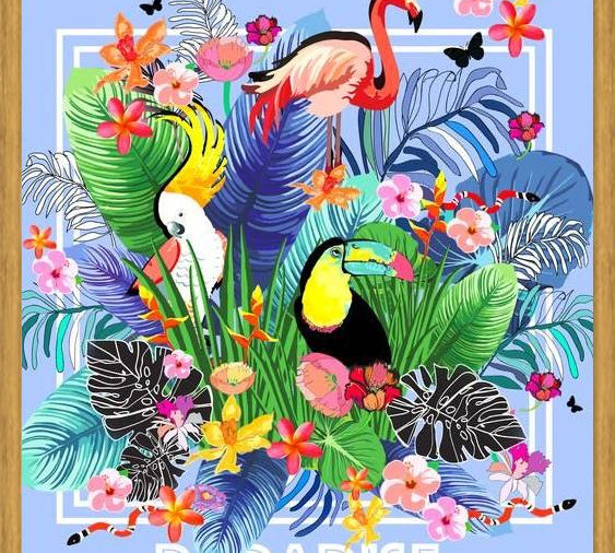 Cuadro Tropical Paradise