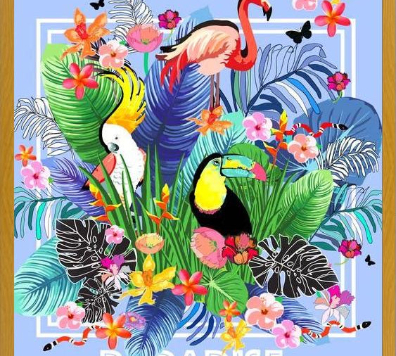 Cuadro Tropical Paradise