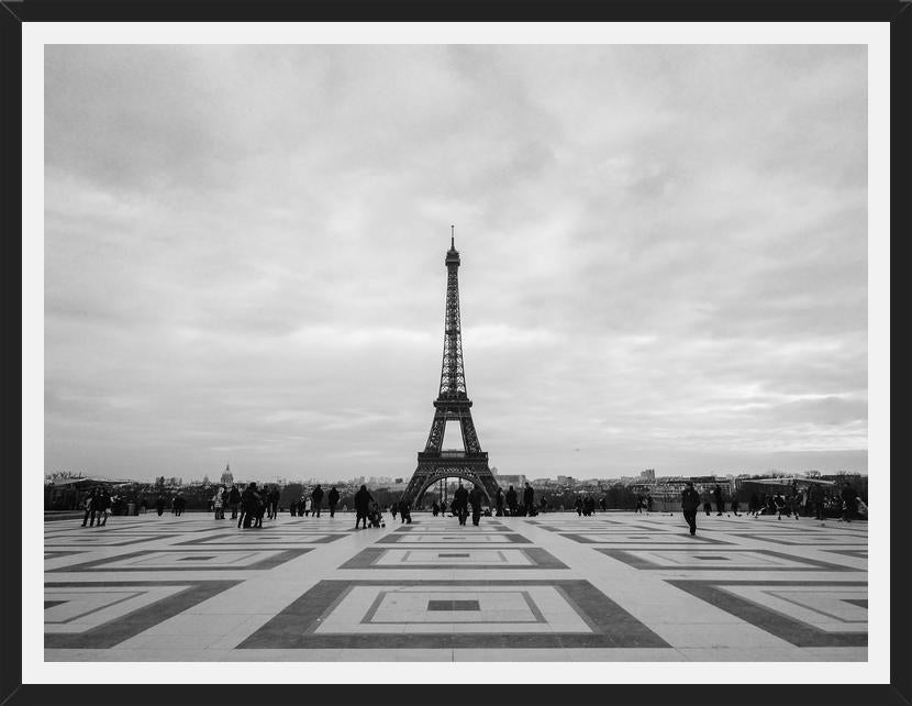 Cuadro Eiffeil tower Black and white