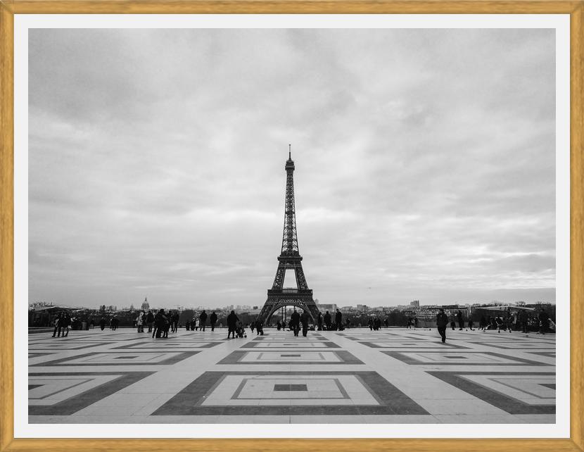 Cuadro Eiffeil tower Black and white