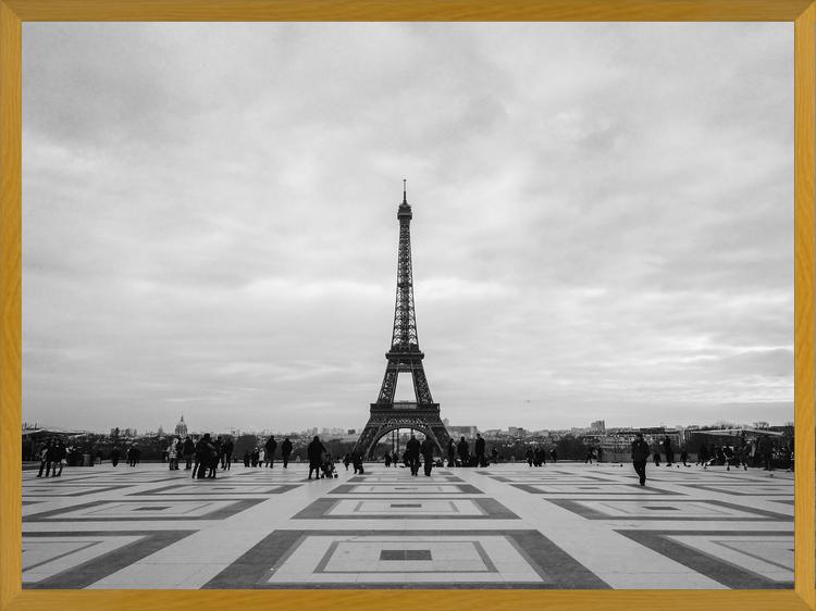 Cuadro Eiffeil tower Black and white