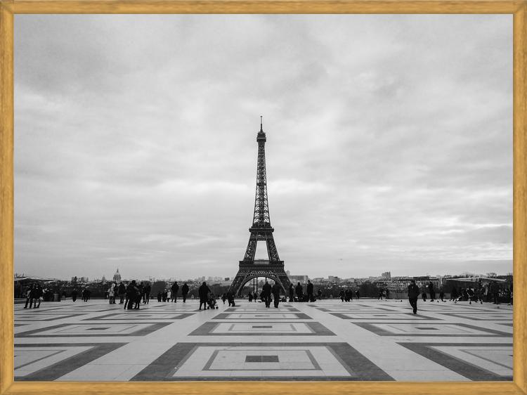 Cuadro Eiffeil tower Black and white
