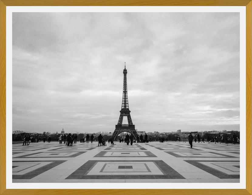 Cuadro Eiffeil tower Black and white