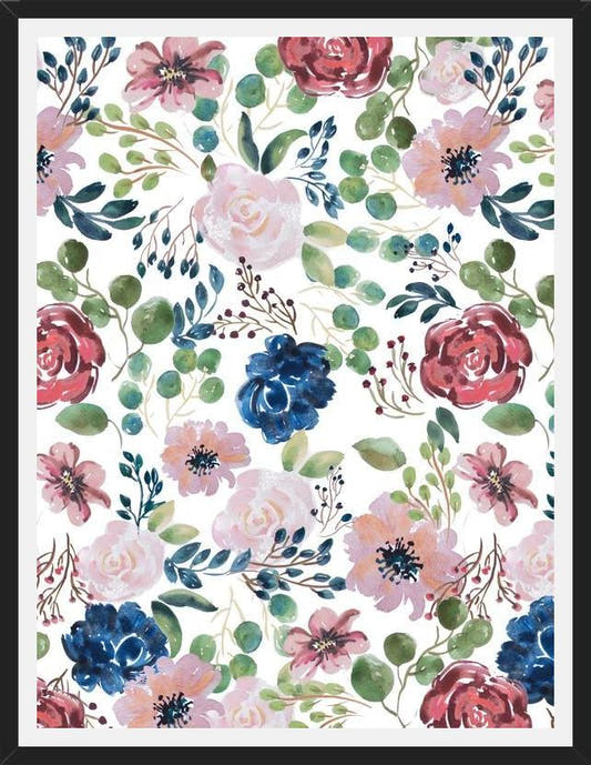 Cuadro Watercolor Wildflower 002