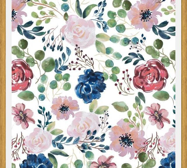 Cuadro Watercolor Wildflower 002