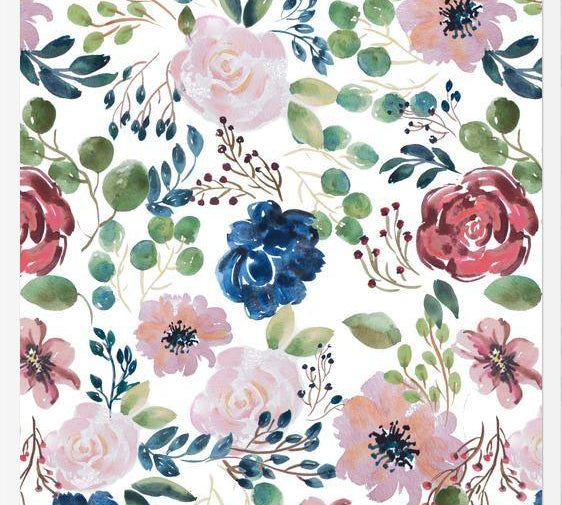 Cuadro Watercolor Wildflower 002