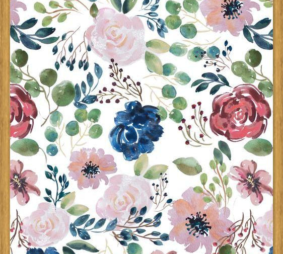 Cuadro Watercolor Wildflower 002