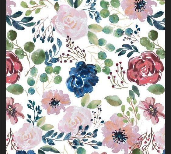 Cuadro Watercolor Wildflower 002