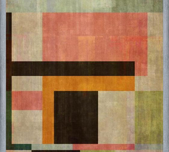 Cuadro Textured Geometric Pattern II