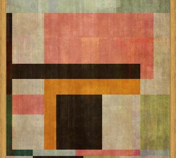 Cuadro Textured Geometric Pattern II
