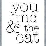 Cuadro You Me and the Cat
