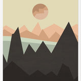 Cuadro Geometric landscape 03
