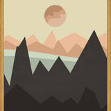 Cuadro Geometric landscape 03