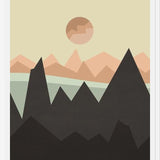 Cuadro Geometric landscape 03