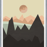 Cuadro Geometric landscape 03