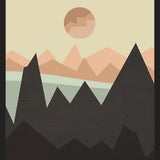 Cuadro Geometric landscape 03
