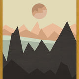 Cuadro Geometric landscape 03