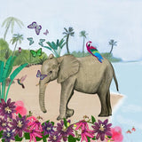 Canvas Elephant in Thailand