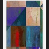 Cuadro Géométrique très coloré 1