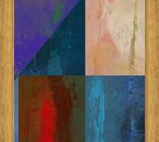 Cuadro Géométrique très coloré 1