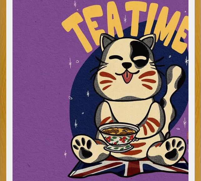 Cuadro Tea Time