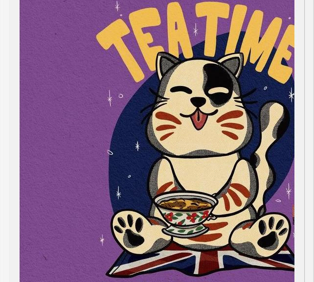 Cuadro Tea Time