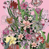 Canvas Painted Flowers