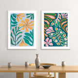 Set de Cuadros Retro Foliage