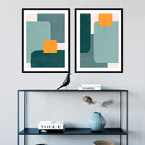 Set de Cuadros Minimalist Geometric