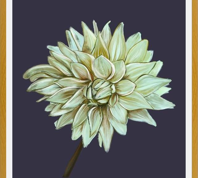 Cuadro Dahlia