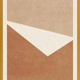 Cuadro GEOMETRIC ART - TERRACOTTA 01