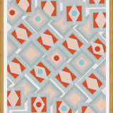 Cuadro Vintage geometric pattern