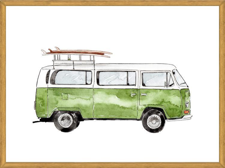 Cuadro Green Mini Van