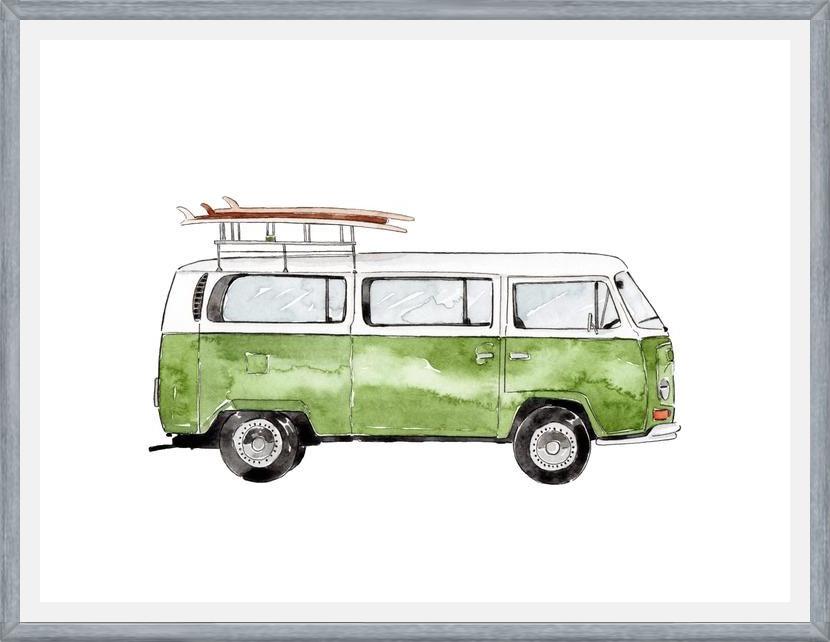 Cuadro Green Mini Van